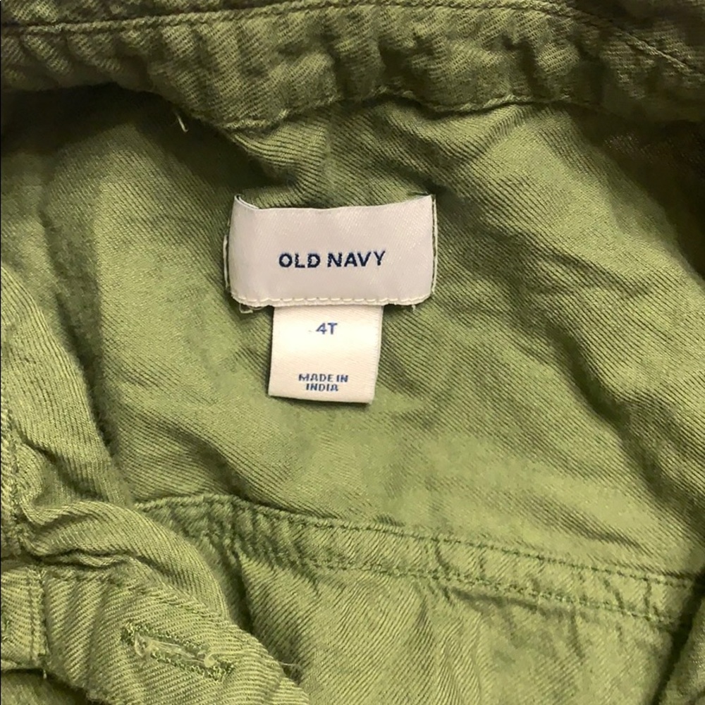 4t army green old navy dress - Picture 2 of 2